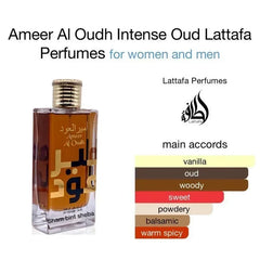 Lattafa Parfum Ameer al Oud Intense - Islamboekhandel.nl