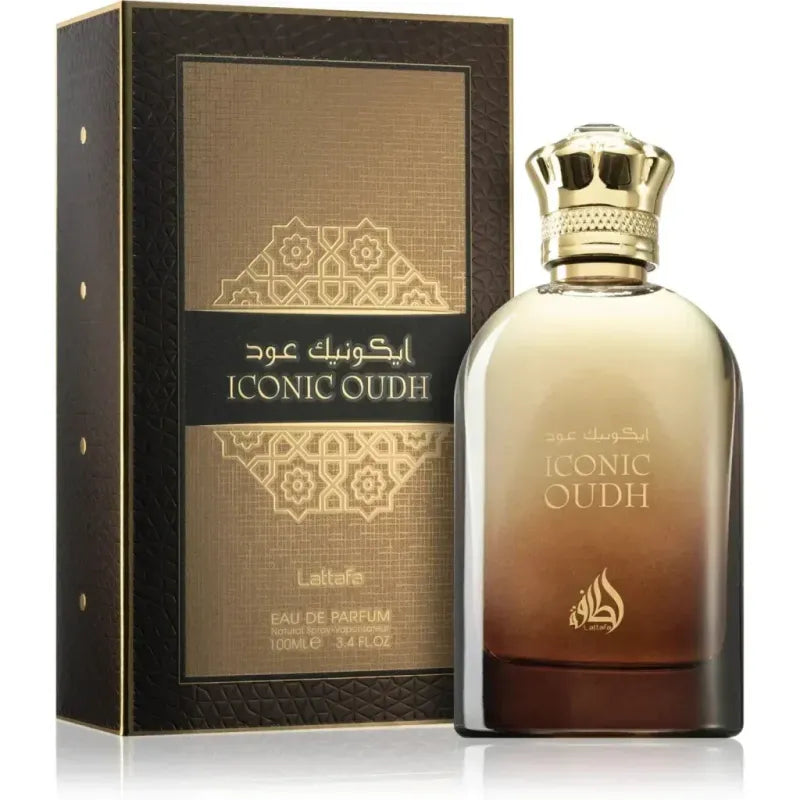 Lattafa Parfum Iconic Oudh - Islamboekhandel.nl