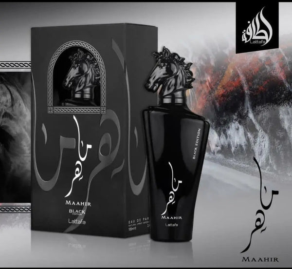 Lattafa Parfum Maahir Black - Islamboekhandel.nl