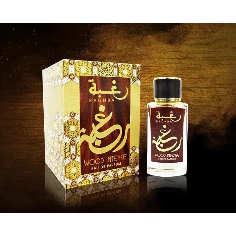 Lattafa Parfum Raghba Wood Intense - Islamboekhandel.nl