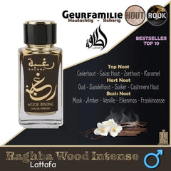 Lattafa Parfum Raghba Wood Intense - Islamboekhandel.nl
