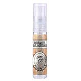 Lattafa parfum rouat al musk clear glass spray bottle with silver and gold ornate label in english and arabic