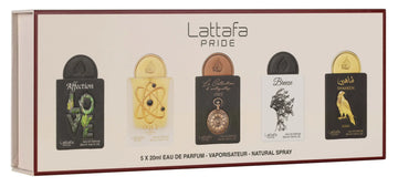 Lattafa Pride Cadeauset No.1 doos met 5 flesjes van 20 ml