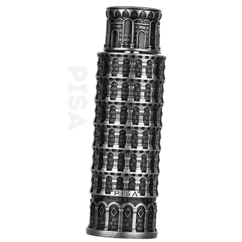 Miniatuur Leunende Toren van Pisa replica uit Lattafa Pride Pisa productlijn