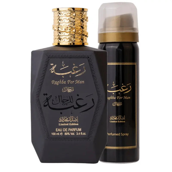 Lattafa Raghba for Man 100 Ml + 50 Ml Deo - Parfumset