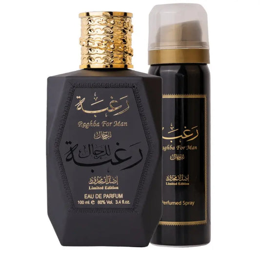 Lattafa Raghba for Man 100 Ml + 50 Ml Deo - Parfumset