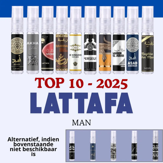 Lattafa Sampleset 2025 Heren - Islamboekhandel.nl