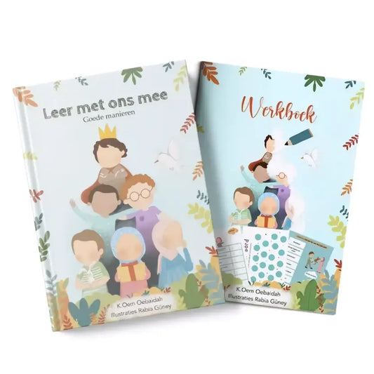 Leer Met Ons Mee – Goede manieren (2 boekjes) - Islamboekhandel.nl