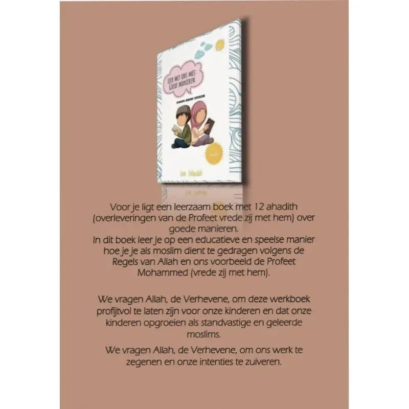 Leer met ons mee: goede manieren - Islamboekhandel.nl