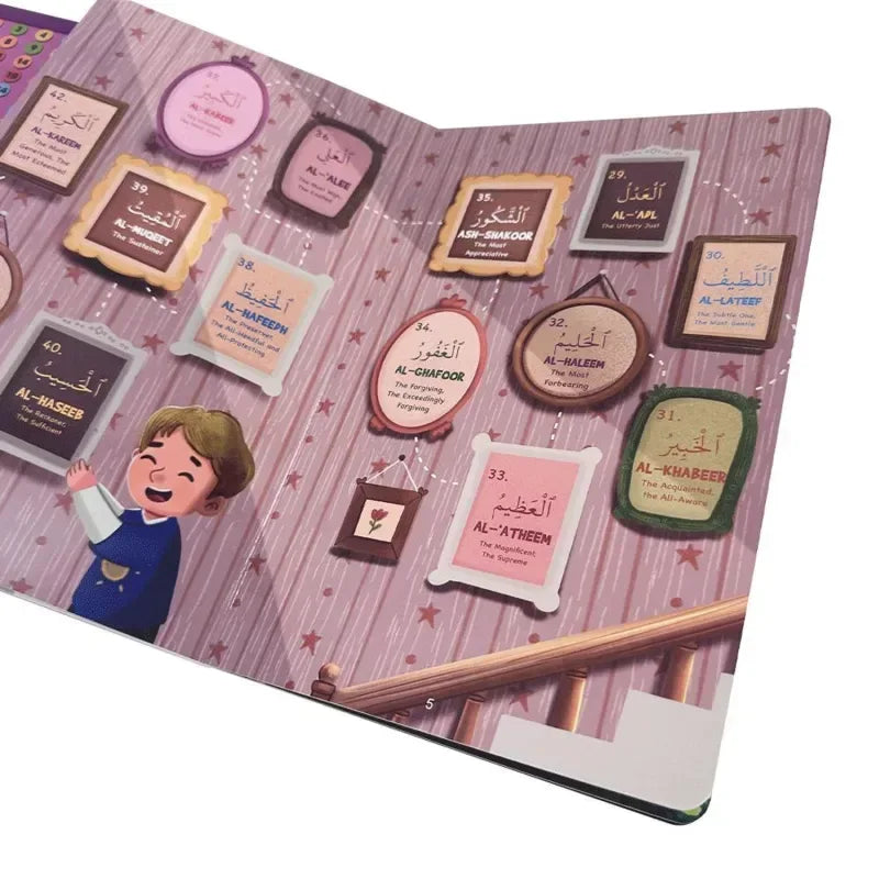 Let's Learn 99 Names of Allah Sound Book - Islamboekhandel.nl