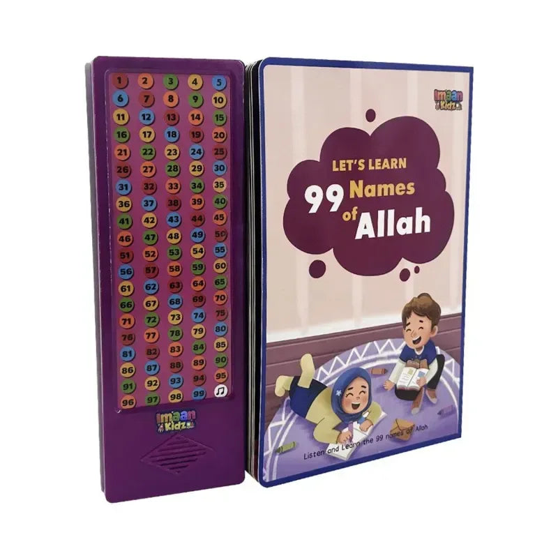 Let's Learn 99 Names of Allah Sound Book - Islamboekhandel.nl