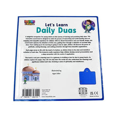 Interactief geluiden boek voor kinderen met dagelijkse duas in Lets Learn Daily Duas Soundbook ImaanKidz