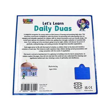 Lets Learn Daily Duas - Soundbook -imaankidz - Islamboekhandel.nl