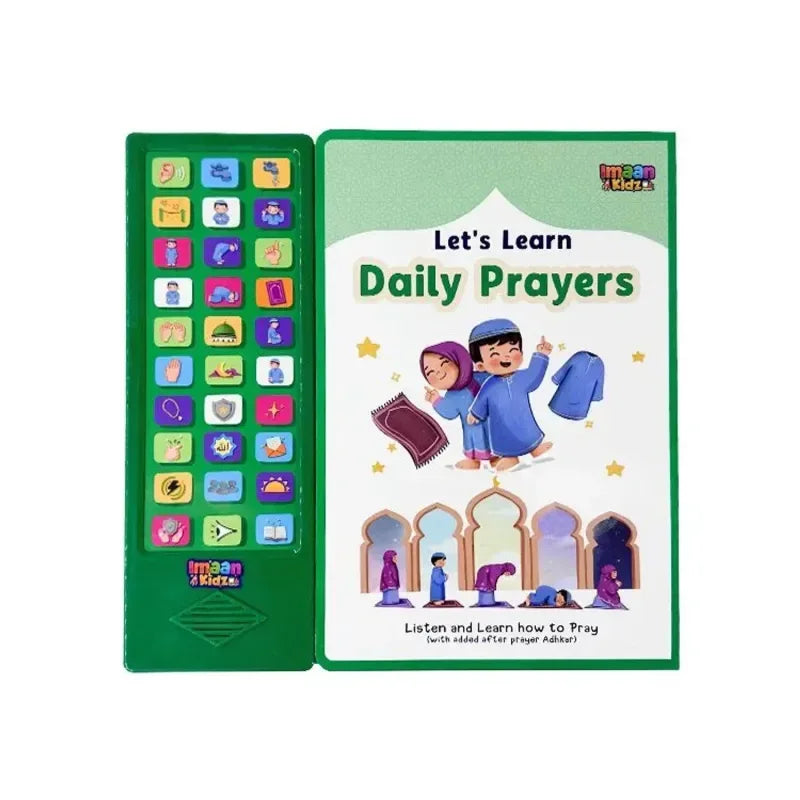 Let’s Learn Daily Prayers sound book -imaankidz - Islamboekhandel.nl
