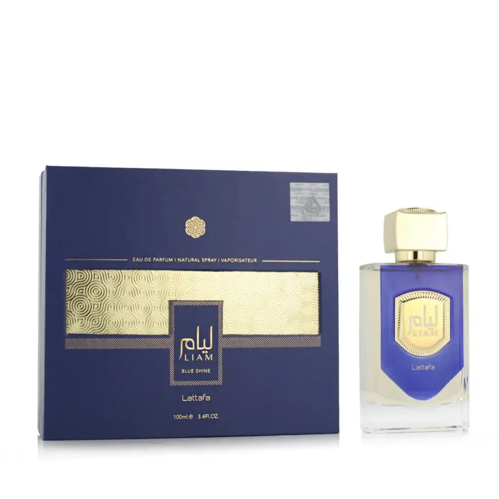 Liam Blue Shine Lattafa - Islamboekhandel.nl