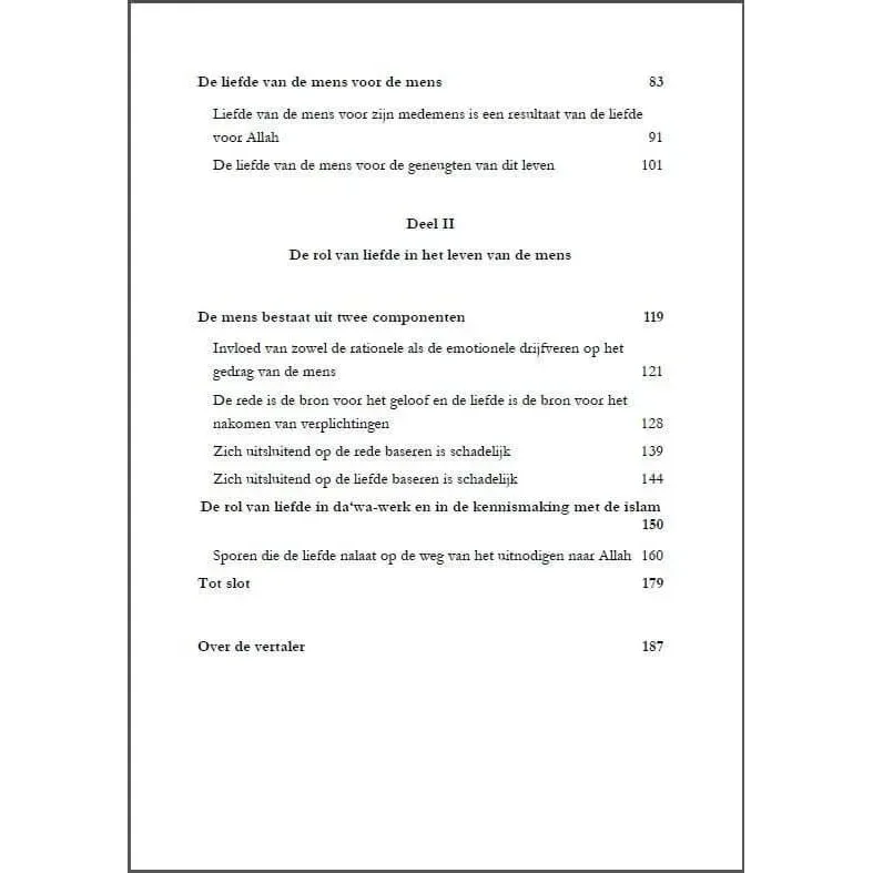 Liefde in de Quran en de rol van liefde in het leven van de mens - Islamboekhandel.nl