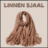 Linnen Sjaal - Hoofddoek