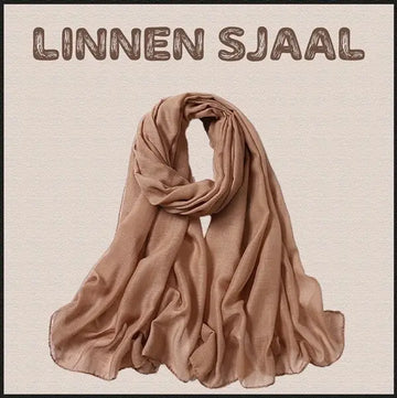 Linnen Sjaal - Hoofddoek