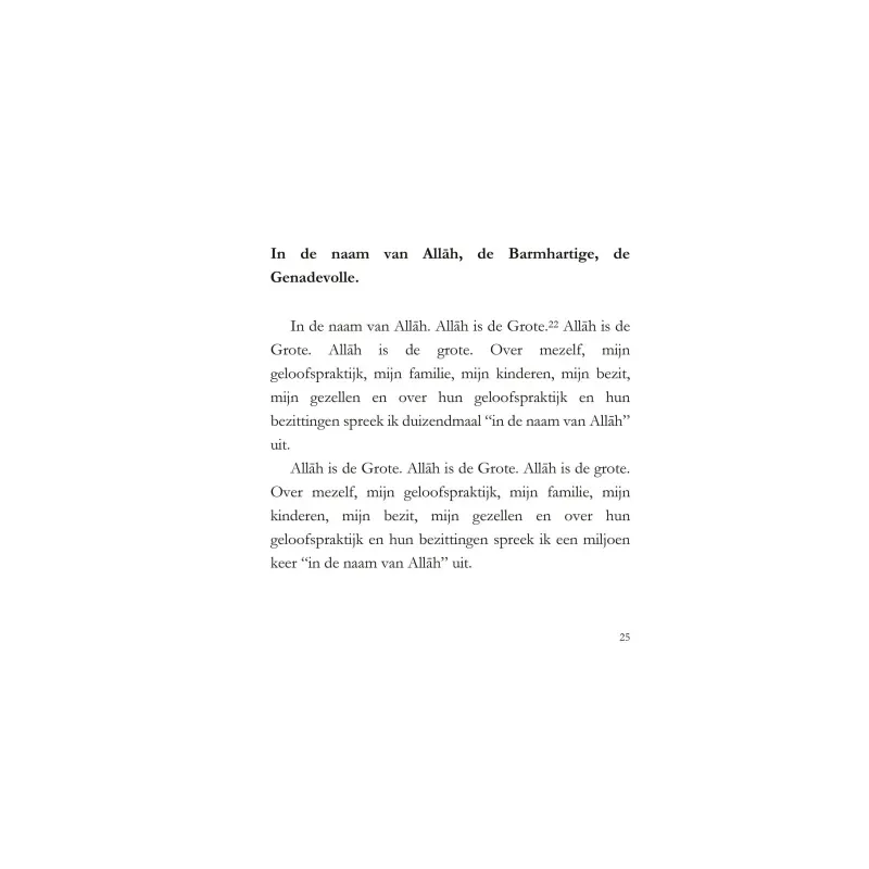 Litanie van imam annawawi - Islamboekhandel.nl