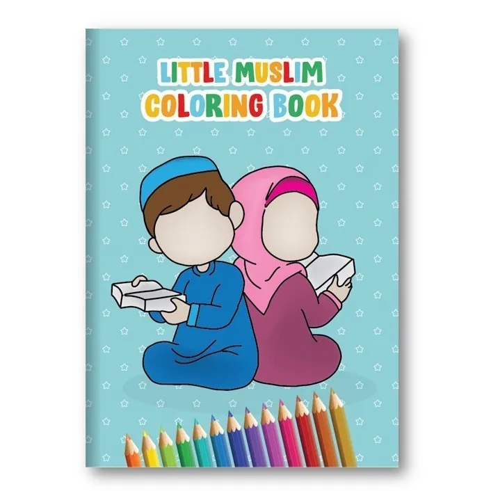 Little muslim coloring book kleurboek I-Creations