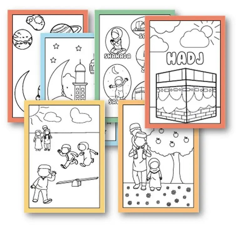 Little muslim coloring book (kleurboek) - Islamboekhandel.nl