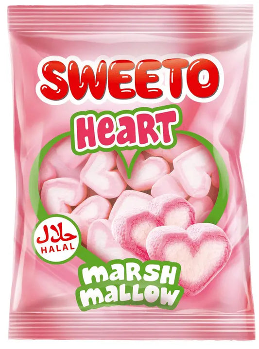Lovely heart halal marshmallows snoep 60g - Islamboekhandel.nl