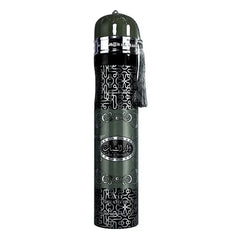 Olive groene en zilveren decoratieve spray voor luchtverfrisser Dar al Shabab