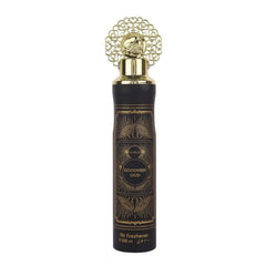 Luchtverfrisser Goodness Oud Black met zwart en goud ontwerp voor frisse geur