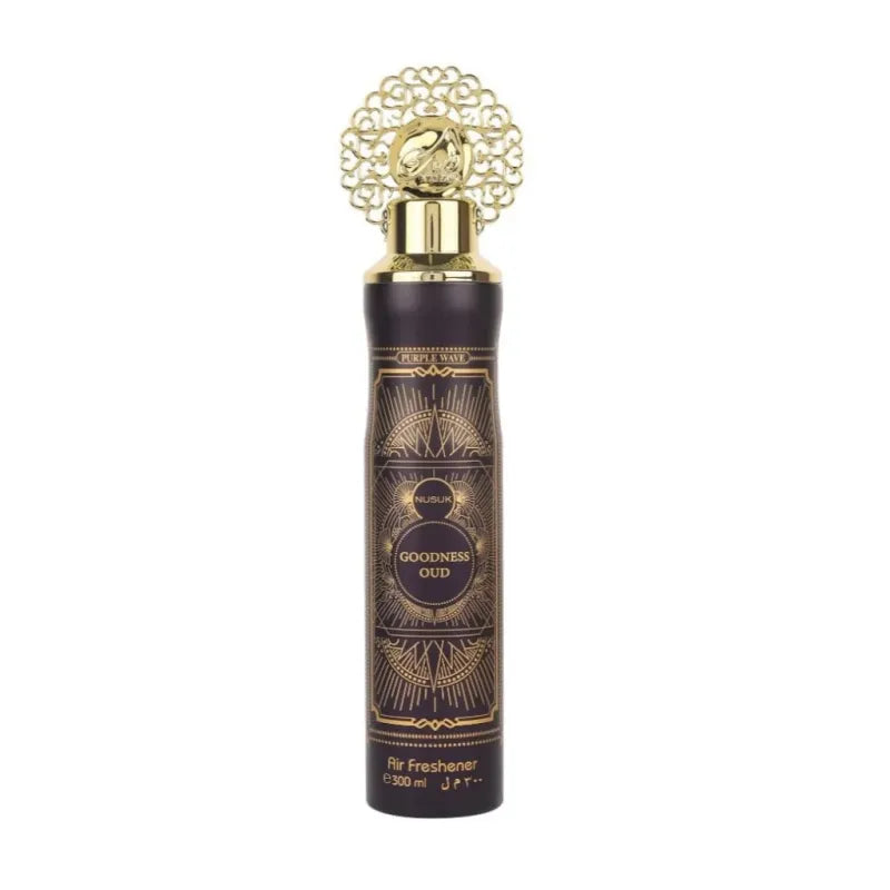 Oud luchtverfrisser spray Goodness Oud Purple voor frisse sfeer en geurbeleving