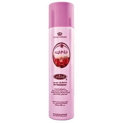 Pink luchtverfrisser spray can met natuurlijke frisse Arabische geur Morrocan Rose