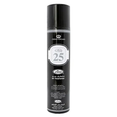 Zwarte luchtverfrisser Rehab spray can voor frisse geur in huis