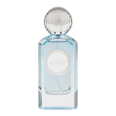 Luminous el-nabil parfumolie musc arabische parfum met lichtblauwe fles en zilveren dop