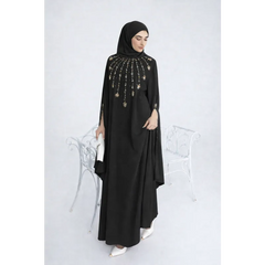 Luxe abaya strass