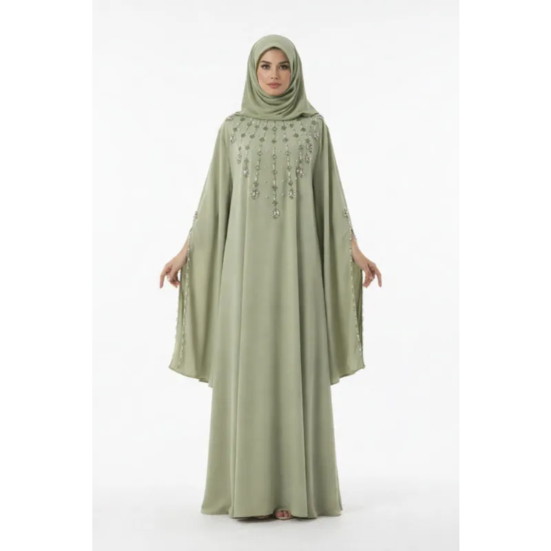 Luxe abaya strass