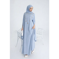 Luxe abaya strass