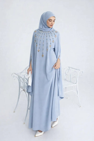 Luxe abaya strass