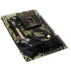 Luxe Cadeauset NL versie met zwarte gebedskleed tasbih