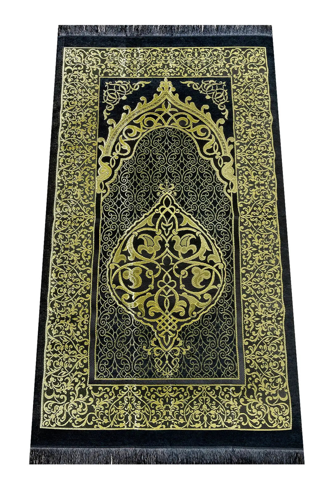 Luxe Cadeauset NL versie met zwarte gebedskleed, tasbih, Djoez amma, dua boekje, parfum, siwak - Islamboekhandel.nl
