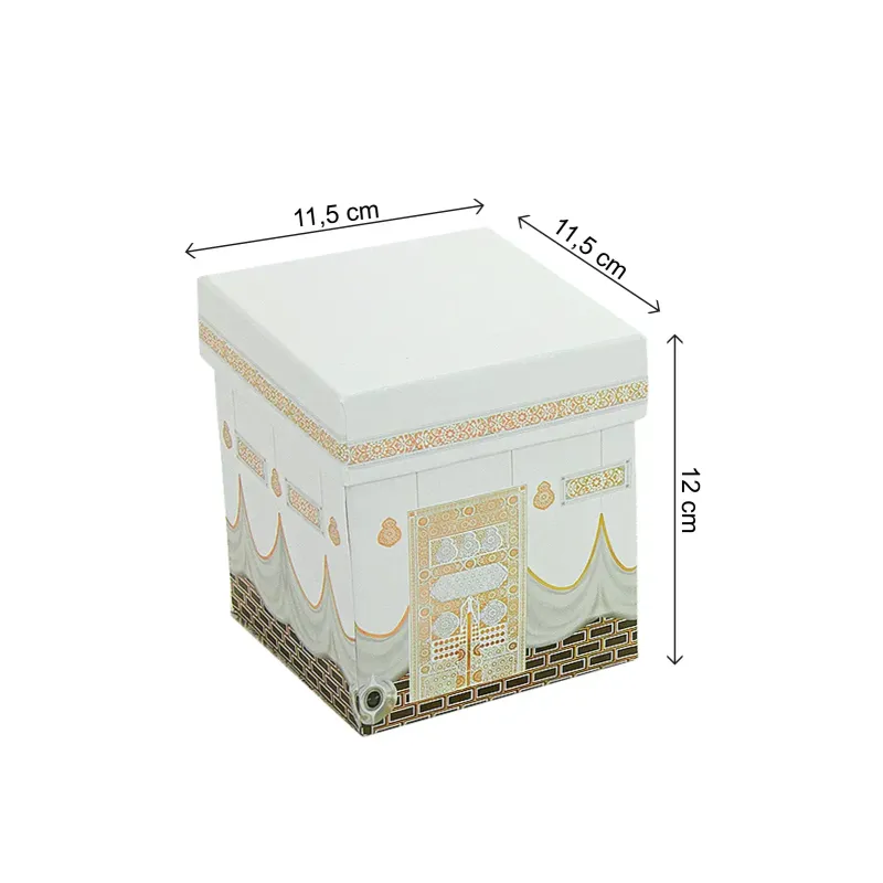 Luxe Kaaba cadeauset met Gebedskleed en tasbih - Islamboekhandel.nl