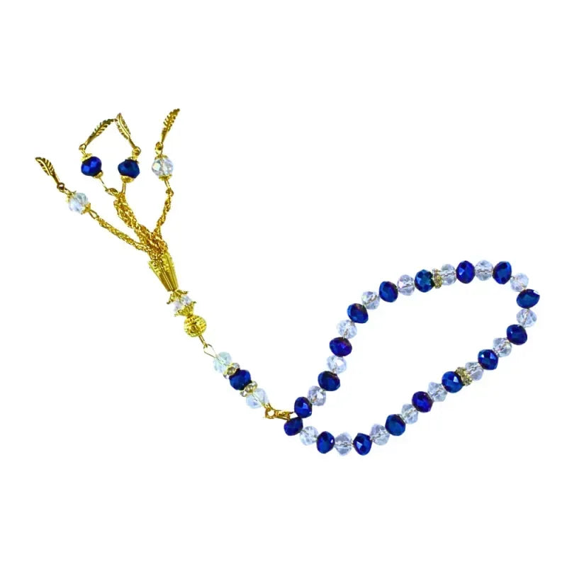 Luxe tasbih kristal 1 om 1 - Islamboekhandel.nl