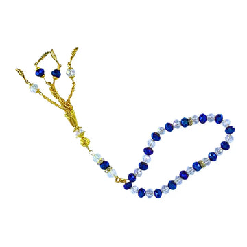 Luxe tasbih kristal 1 om 1 - Islamboekhandel.nl