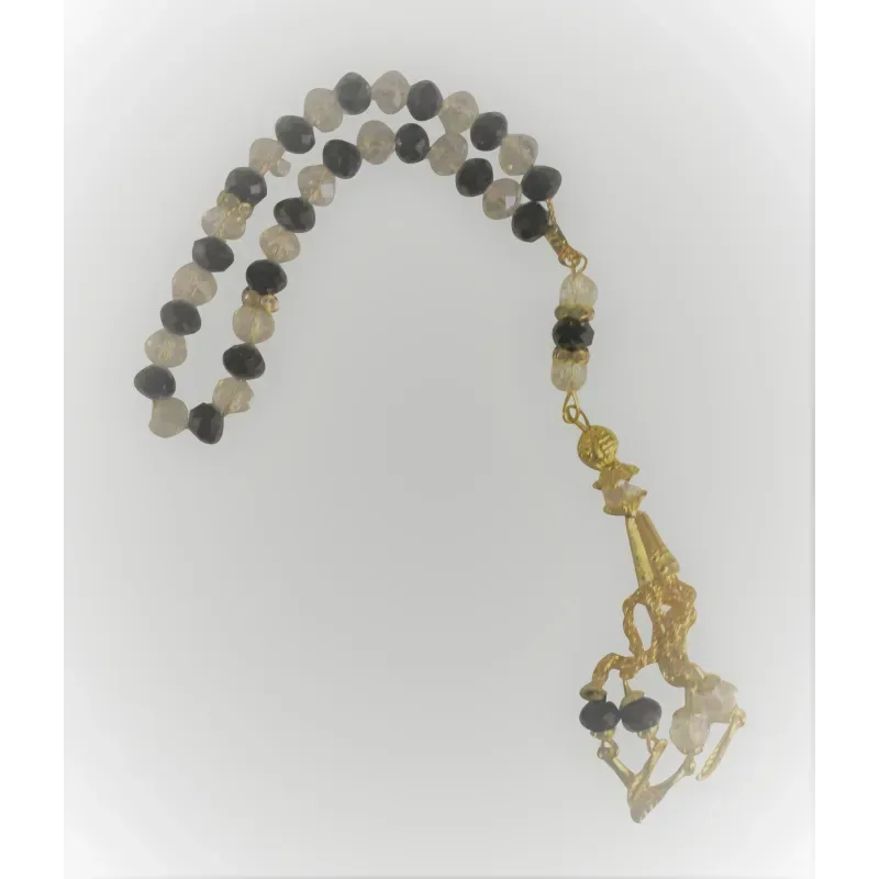 Luxe tasbih kristal 1 om 1 - Islamboekhandel.nl