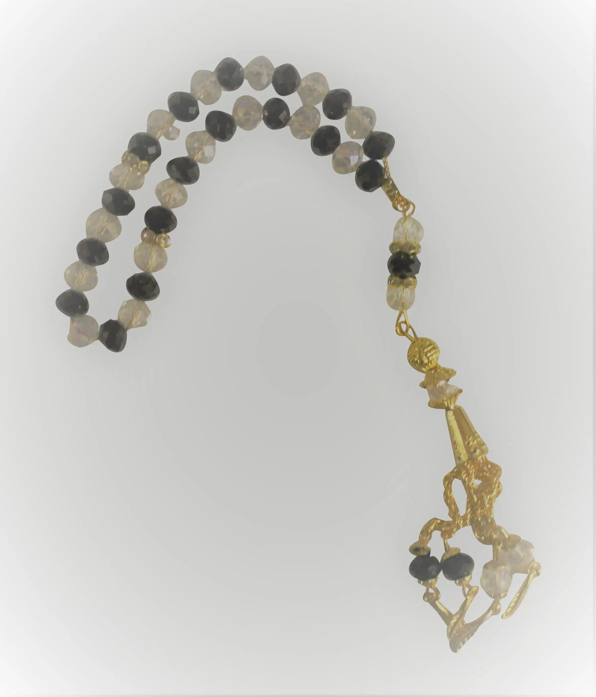 Luxe tasbih kristal 1 om 1 - Islamboekhandel.nl