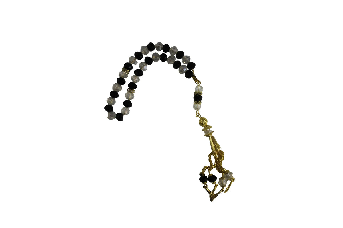 Luxe tasbih kristal 1 om 1 - Islamboekhandel.nl