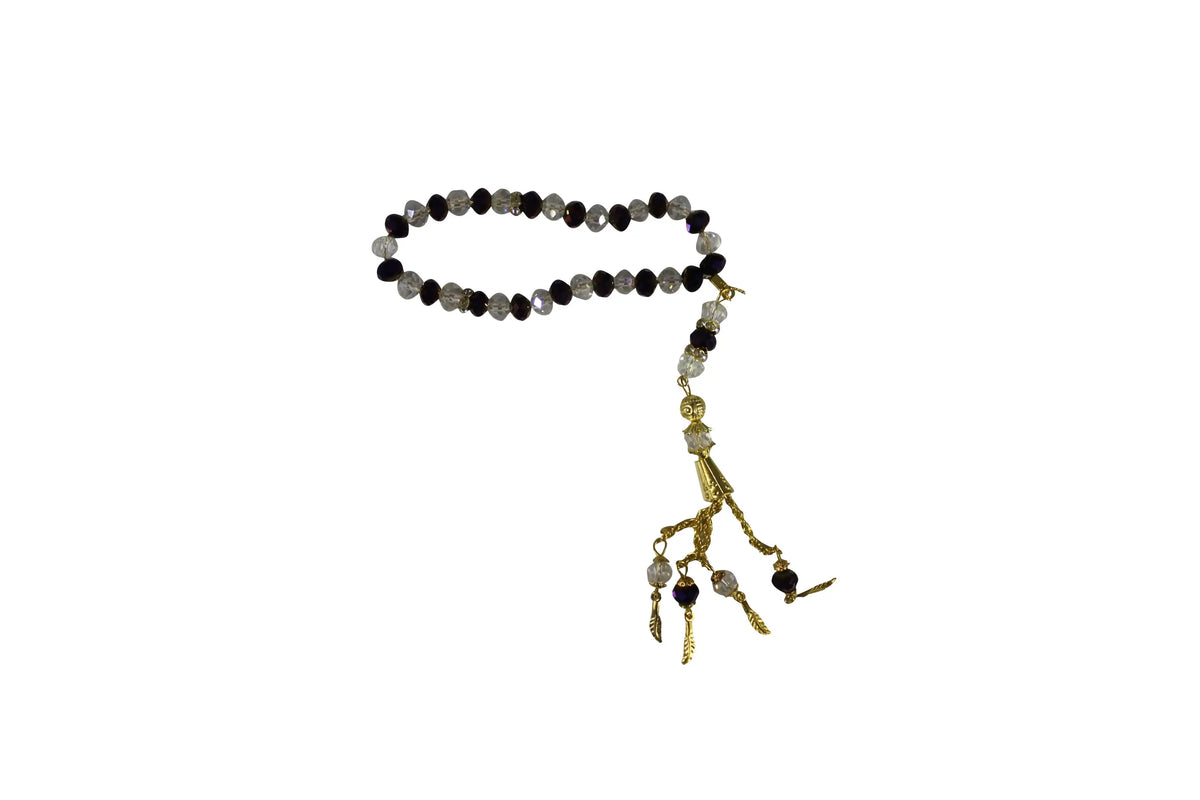 Luxe tasbih kristal 1 om 1 - Islamboekhandel.nl