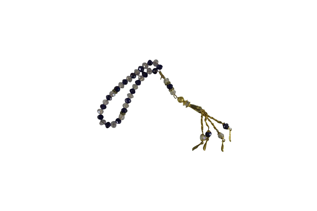 Luxe tasbih kristal 1 om 1 - Islamboekhandel.nl