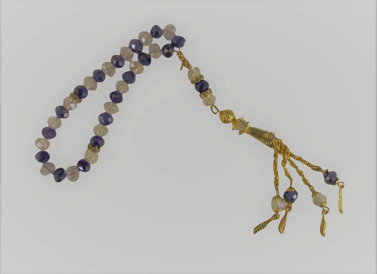 Luxe tasbih kristal 1 om 1 - Islamboekhandel.nl