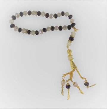 Luxe tasbih kristal 1 om 1 - Islamboekhandel.nl