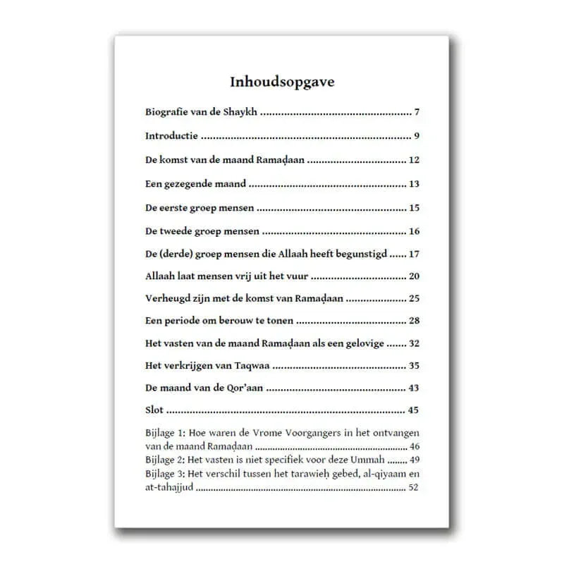 De maand Ramadan is gekomen - Islamboekhandel.nl