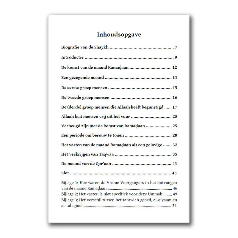 De maand Ramadan is gekomen - Islamboekhandel.nl